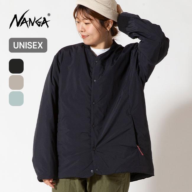 NANGA ナンガ ノーカラーソフトダウン カーディガン ユニ NANGA ナンガ ノーカラーソフトダウン カーディガン ユニ