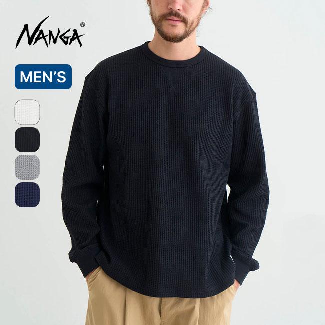NANGA ナンガ エコハイブリッドワッフルロングスリーブTEE NANGA ナンガ エコハイブリッドワッフルロングスリーブTEE