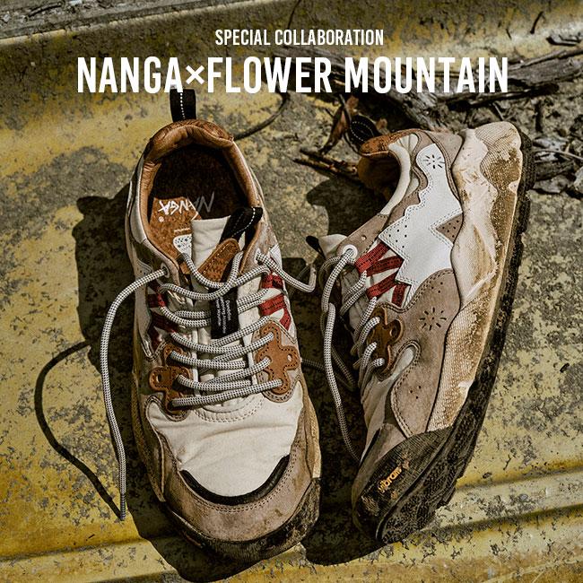 NANGA NANGA×Flower Mountain ナンガ×フラワーマウンテン ヤマノ3 