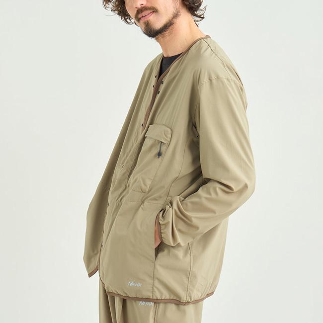 NANGA ナンガ PLCエクスカーションカーディガン N2500-1T405A PLC EXCURSION CARDIGAN アウター トップス 羽織り パッカブル UVカット 2026 春夏の画像