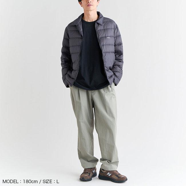 NANGA（ナンガ） シアーダウンシャツブルゾン N2600-0B008D SHEER DOWN