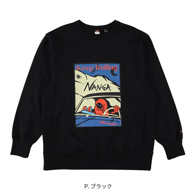 NANGA（ナンガ） エコハイブリッドキープローリングスウェットシャツ