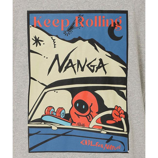 NANGA（ナンガ） エコハイブリッドキープローリングスウェットシャツ