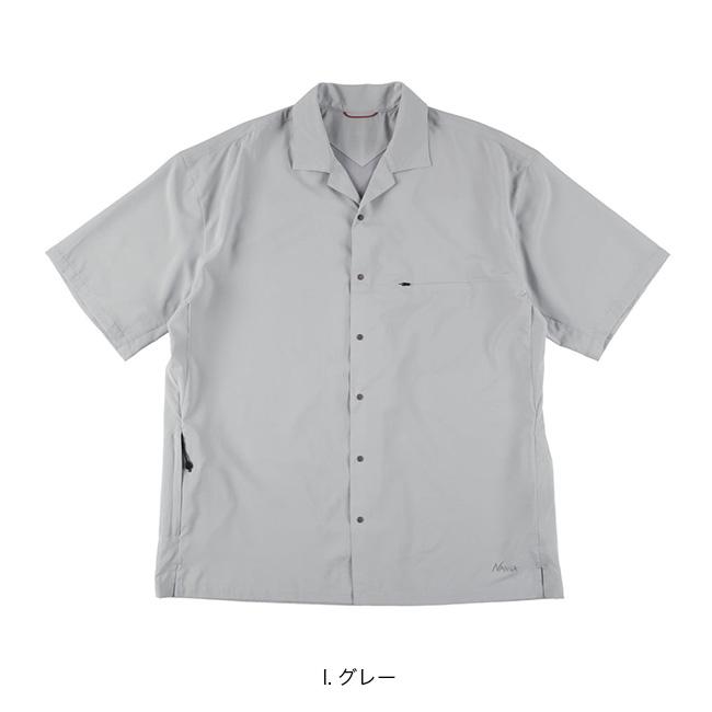 NANGA ナンガ PLCエクスカーションS/Sシャツ N2610-1J120A PLC EXCURSION S/S SHIRT 半袖 ショートスリーブ パッカブル UVカット 吸水 速乾 軽量 2026 春夏の画像