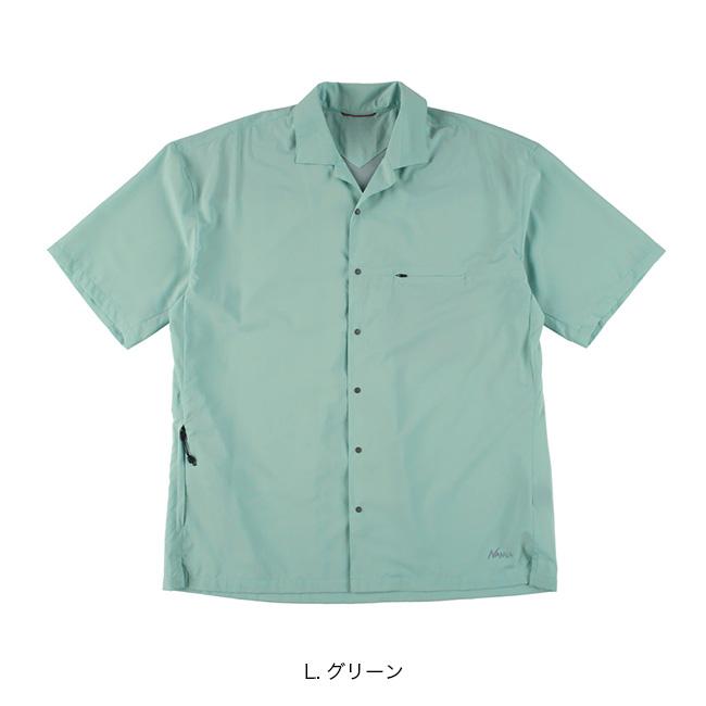 NANGA ナンガ PLCエクスカーションS/Sシャツ N2610-1J120A PLC EXCURSION S/S SHIRT 半袖 ショートスリーブ パッカブル UVカット 吸水 速乾 軽量 2026 春夏の画像