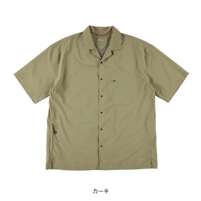 NANGA ナンガ PLCエクスカーションS/Sシャツ N2610-1J120A PLC EXCURSION S/S SHIRT 半袖 ショートスリーブ パッカブル UVカット 吸水 速乾 軽量 2026 春夏の画像