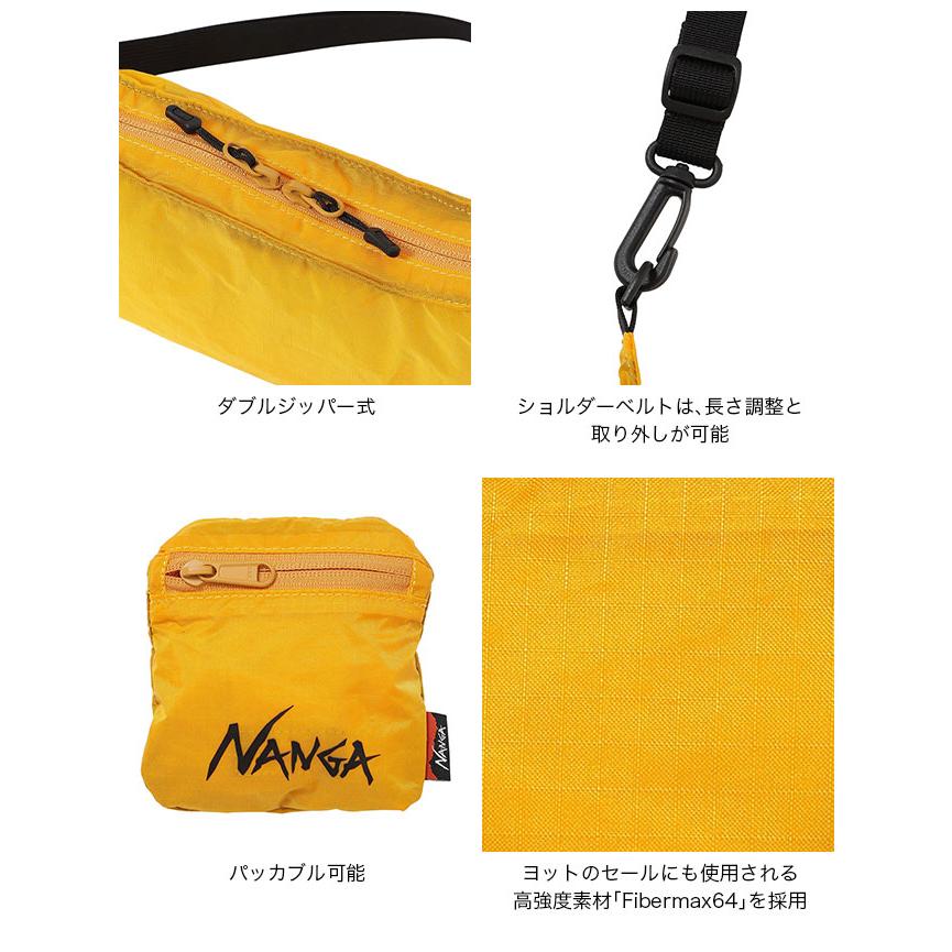 NANGA（ナンガ） ファイバーマックスTULコンパクトサコッシュ N2610