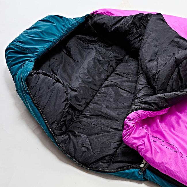 NANGA ナンガ ZZZバッグ5 レギュラー N2600-2C092E ZZZ BAG 5 寝袋 シュラフ スリーピングバッグ 軽量 保温 化繊 防災 2026 春夏の画像