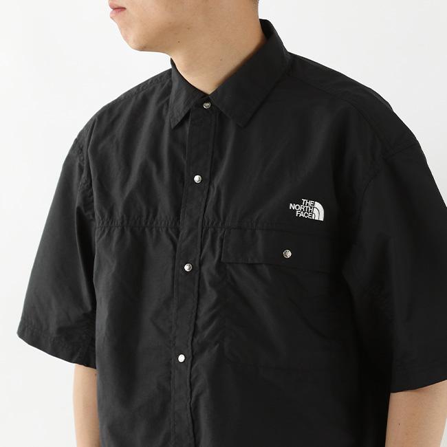 THE NORTH FACE ノースフェイス S/Sヌプシシャツ ユニセックス NR22650 ザ・ノース・フェイス S/S Nuptse Shirt 半袖シャツ トップス 2026 春夏_2