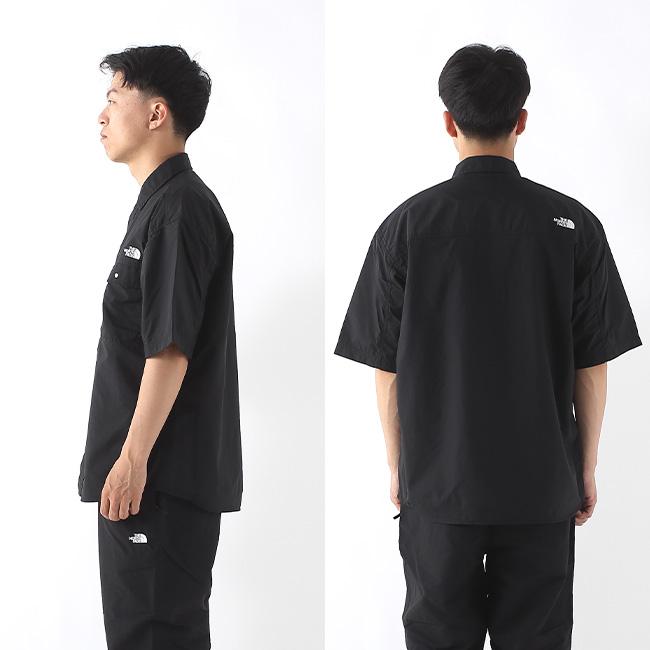 THE NORTH FACE ノースフェイス S/Sヌプシシャツ ユニセックス NR22650 ザ・ノース・フェイス S/S Nuptse Shirt 半袖シャツ トップス 2026 春夏_3