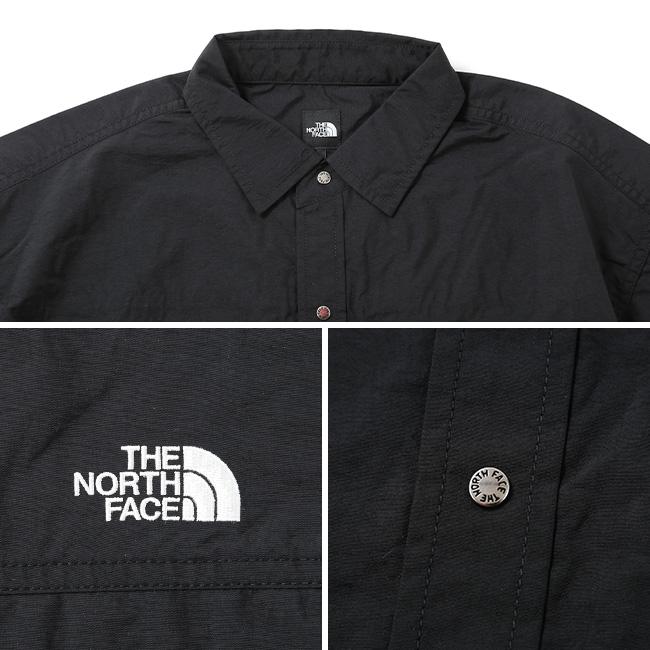 THE NORTH FACE ノースフェイス S/Sヌプシシャツ ユニセックス NR22650 ザ・ノース・フェイス S/S Nuptse Shirt 半袖シャツ トップス 2026 春夏_4