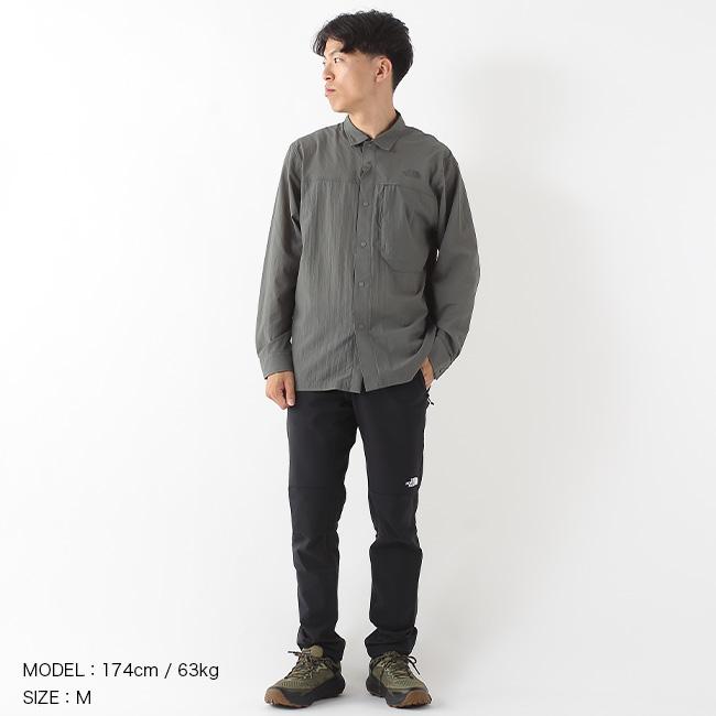 THE NORTH FACE グリーン 長袖シャツ M　ハイカーズシャツ THE NORTH FACE グリーン 長袖シャツ M ハイカーズシャツ 楽天