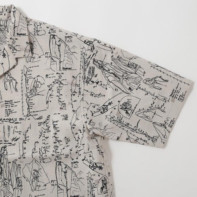 THE NORTH FACE ノースフェイス S/Sアロハリップシャツ ユニセックス NR22631 ザ・ノース・フェイス S/S Aloha Rip Shirt 柄シャツ 半袖シャツ 2026 春夏の画像
