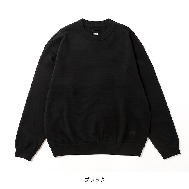 THE NORTH FACE ノースフェイス L/Sリップルニットクルー ユニセックス NT12641 ザ・ノース・フェイス L/S Ripple Knit Crew Tシャツ ティシャツ 長袖 2026 春夏の画像