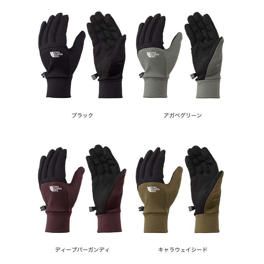 ノースフェイス　スマホ対応　ETIP グローブ　黒／赤　Ｌ　新品未使用タグ付き THE NORTH FACE（ザ ノースフェイス） ノースフェイス イーチップ