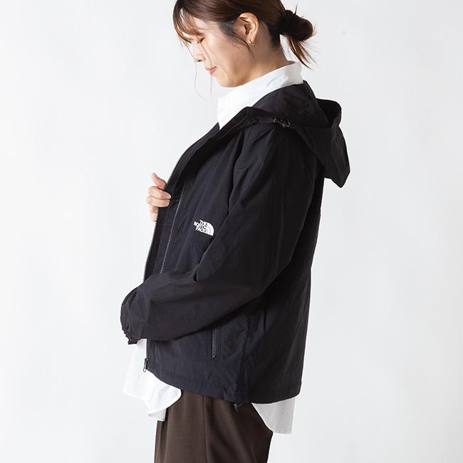 ノースフェイス コンパクトジャケット レディース L 黒 NPW72530 THE NORTH FACE（ザ ノースフェイス） ノースフェイス コンパクト