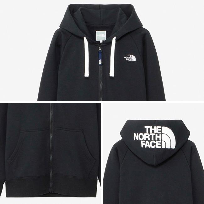 【新品】Mノースフェイス リアビューフルジップフーディ NTW12442 黒 THE NORTH FACE（ザ ノースフェイス） (部活応援100円クーポン)(国内