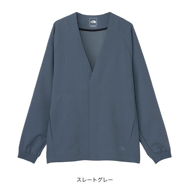 THE NORTH FACE(ノースフェイス) カーディガン サイズS レディース - グレー 長袖 中古・古着通販】THE NORTHFACE PURPLELABEL (ザ・ノースフェイス