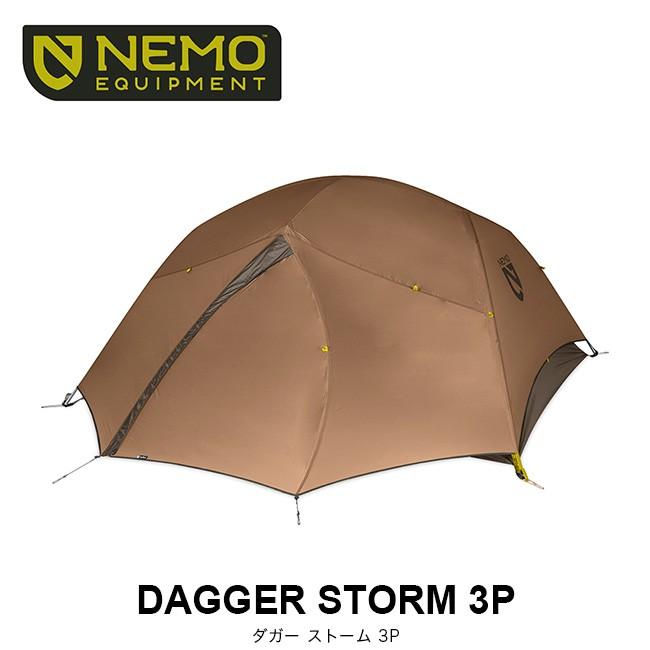 NEMO Equipment ニーモイクイップメント ダガー ストーム 3P NM NEMO Equipment ニーモイクイップメント ダガー ストーム 3P NM
