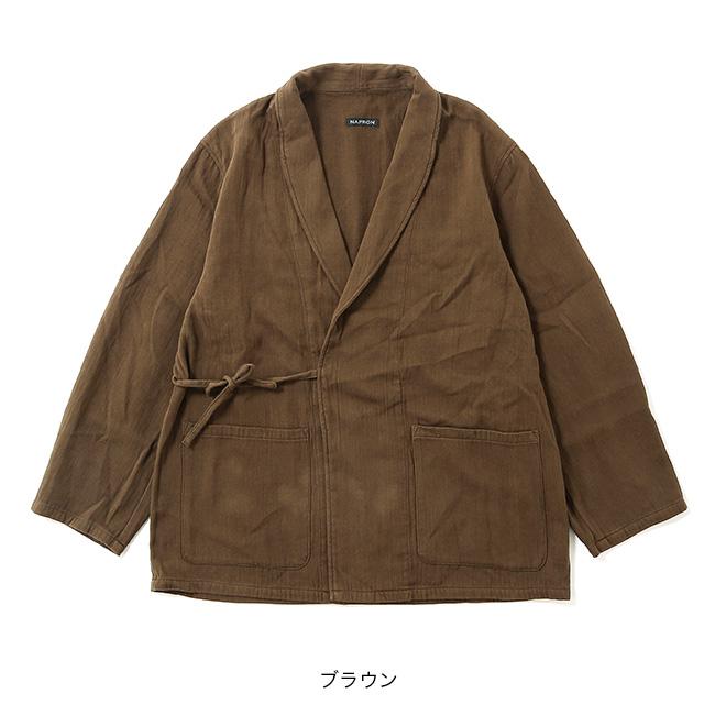 NAPRON ナプロン 作務衣シャツ NP-TP58 SAMUE SHIRTS メンズ