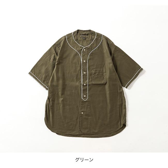 NIGEL CABOURN ナイジェルケーボン ベースボールシャツS/Sタイプ NIGEL CABOURN ナイジェルケーボン ベースボールシャツS/Sタイプ