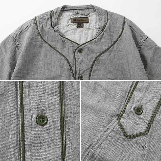 NIGEL CABOURN（ナイジェルケーボン） ベースボールシャツS/Sタイプ2