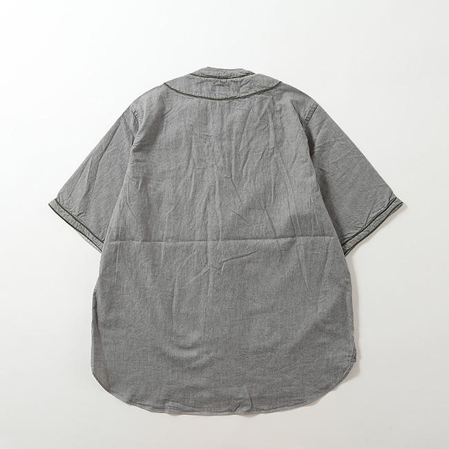 NIGEL CABOURN ナイジェルケーボン ベースボールシャツS/Sタイプ NIGEL CABOURN ナイジェルケーボン ベースボールシャツS/Sタイプ