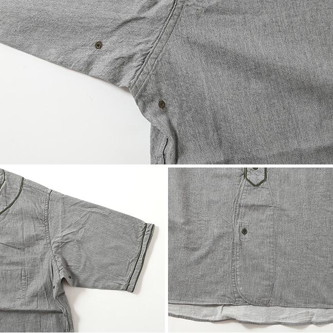 NIGEL CABOURN ナイジェルケーボン ベースボールシャツS/Sタイプ