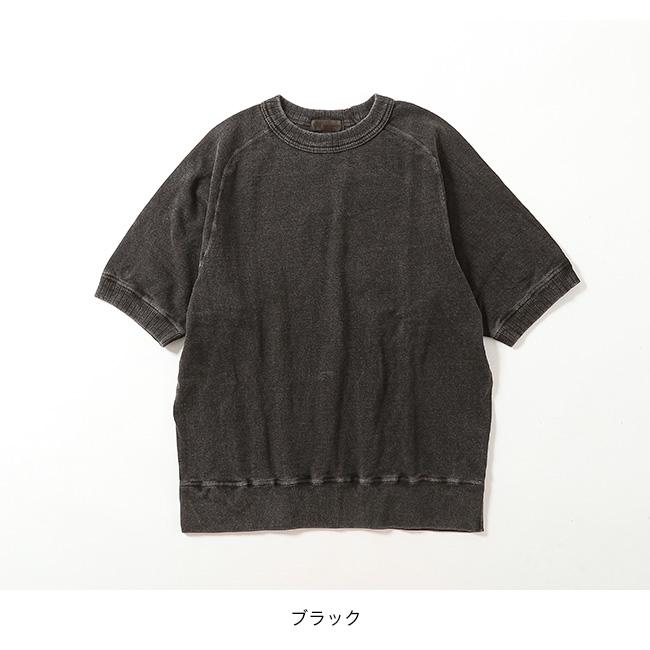 NIGEL CABOURN ナイジェルケーボン スウェットS/Sシャツテトロン