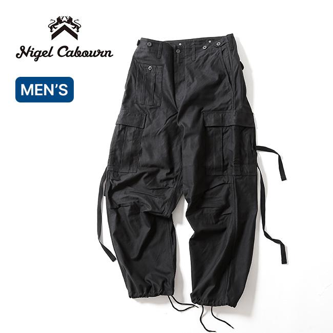 Nigel Cabourn / ARMY CARGO PANT/カーゴパンツ/36/コットン/BLK/8051-00-50112 NIGEL CABOURN（ナイジェルケーボン） アーミーカーゴパンツ 8051-00