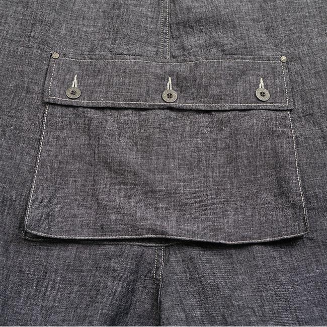 NIGEL CABOURN ナイジェルケーボン PT01ネイヴァルダンガリーリネン