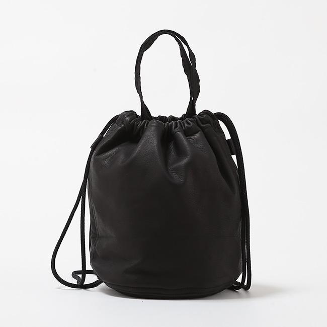 N P E NAPRON PATIENTS EFFECTS BAG カウレザーペイシェントバッグ S NPE02-0404S COW LEATHER  サブバッグ 巾着 牛革 2025 秋冬の画像