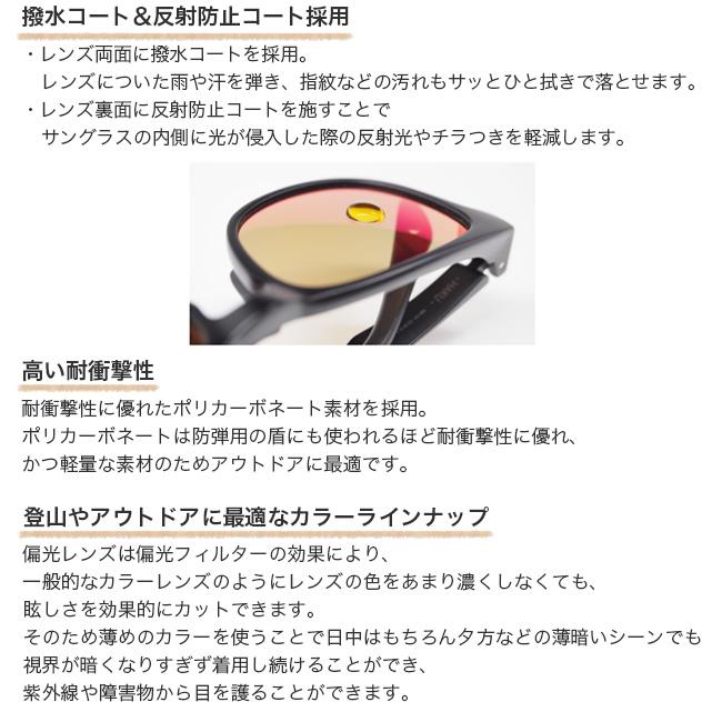 Niho ニホ NH-103 サングラス 偏光レンズ 軽量 登山 雪山 釣り 2025