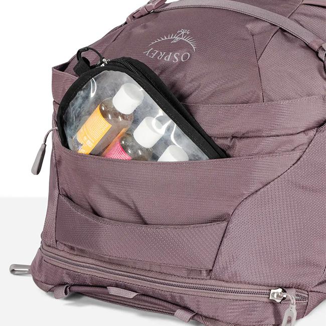 ブリリアージュオーセンティックエフォートレスシック40【新品未開封】 特典あり OSPREY オスプレー フェアビュー40トラベルパック OS55345