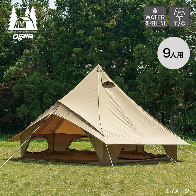オガワ ベル型テント グロッケ16T/C Gloke16T/C 美品 ogawa 2023年新商品「グロッケ16 T/C」 | キャンプレビュー