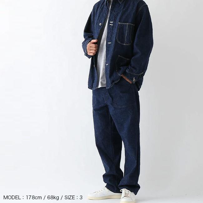 orSlow（オアスロウ） USネイビーユーティリティデニムパンツ 01-5130