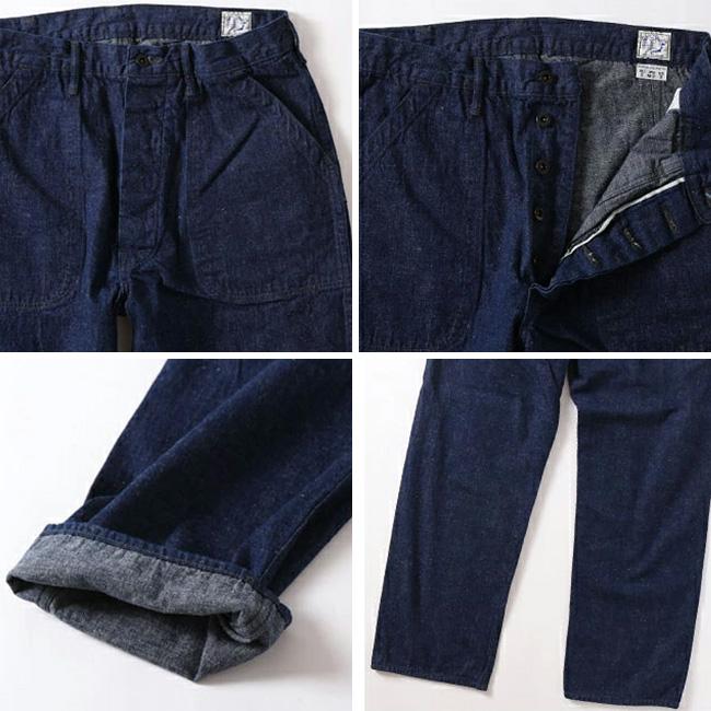 orSlow（オアスロウ） USネイビーユーティリティデニムパンツ 01-5130