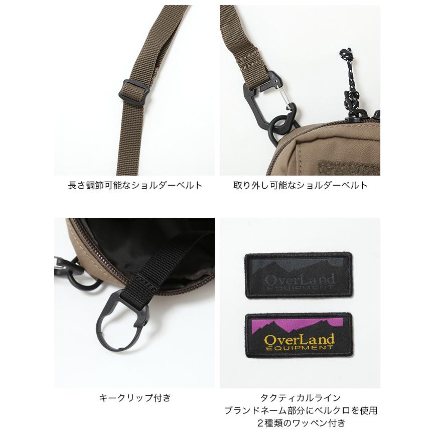 OverLand EQUIPMENT オーバーランドイクイップメント ショルダーポーチ