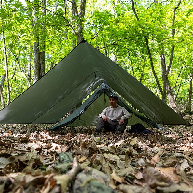 OHMI Equipment オウミエクイップメント エアロタープデュオ Aero Tarp