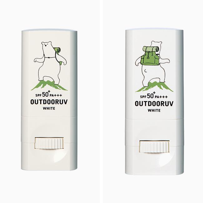 OUTDOORUV アウトドアUV アウトドアUVホワイト 000-08 WHITE 日焼け
