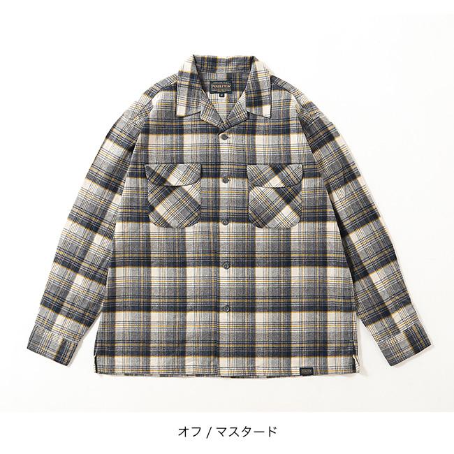 【別注】PENDLETON / チェック オープンカラー シャツ PENDLETON ペンドルトン オープンカラーシャツ メンズ 5475-1000