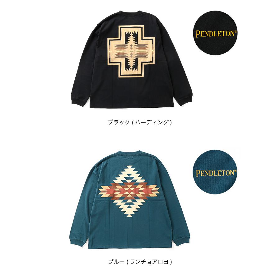 PENDLETON ペンドルトン バックプリントLS Tee ユニセックス 4175-5009 ロングTシャツ 長袖 カットソー｜sundaymountain｜10