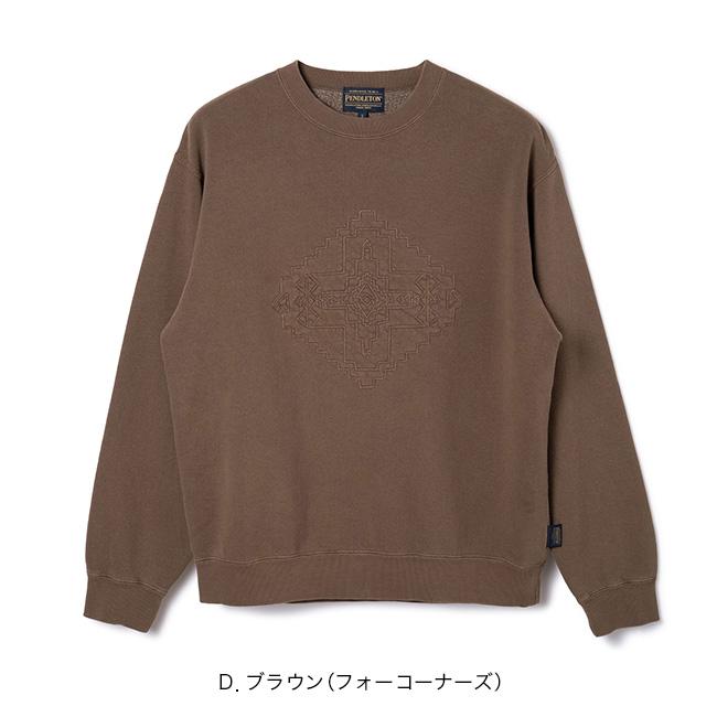 PENDLETON（ペンドルトン） ピグメントダイEMBスウェット ユニセックス