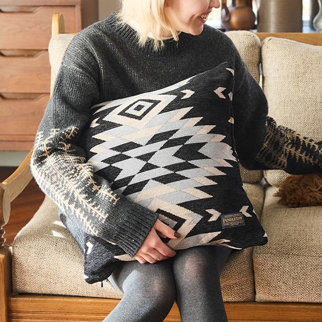 ちぃママページ ペンドルトン クッションカバー リメイク 新品 ３点 PENDLETON（ペンドルトン） ニュークッションカバー 19802597 New