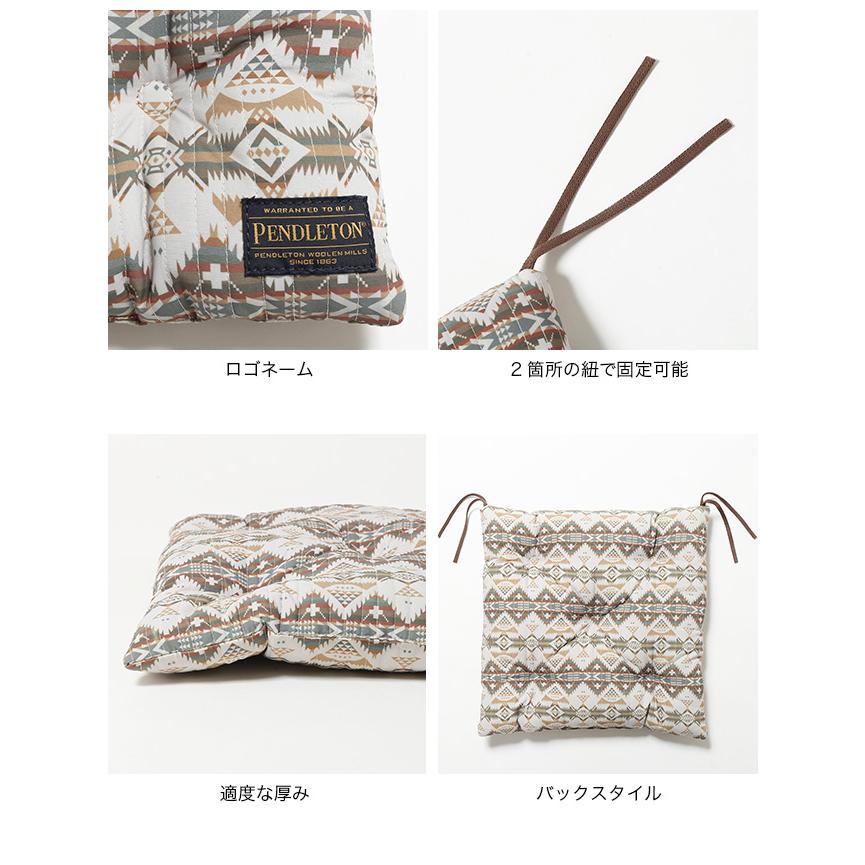 PENDLETON（ペンドルトン） キルティングチェアパッド 座布団 マット
