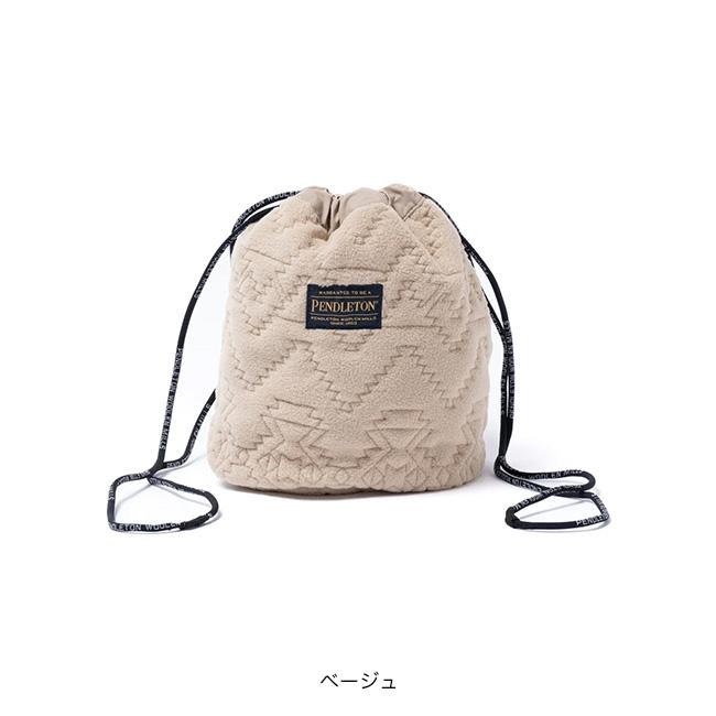 PENDLETON ペンドルトン フリースQTドローバッグ ユニセックス PENDLETON ペンドルトン フリースQTドローバッグ ユニセックス