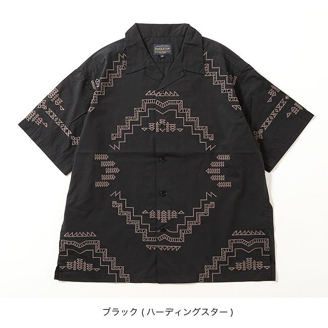 PENDLETON ペンドルトン カットワークオープンカラーシャツSS 5275