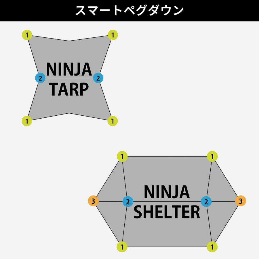 PAAGO WORKS（パーゴワークス） ニンジャシェルター NINJA SHELTER