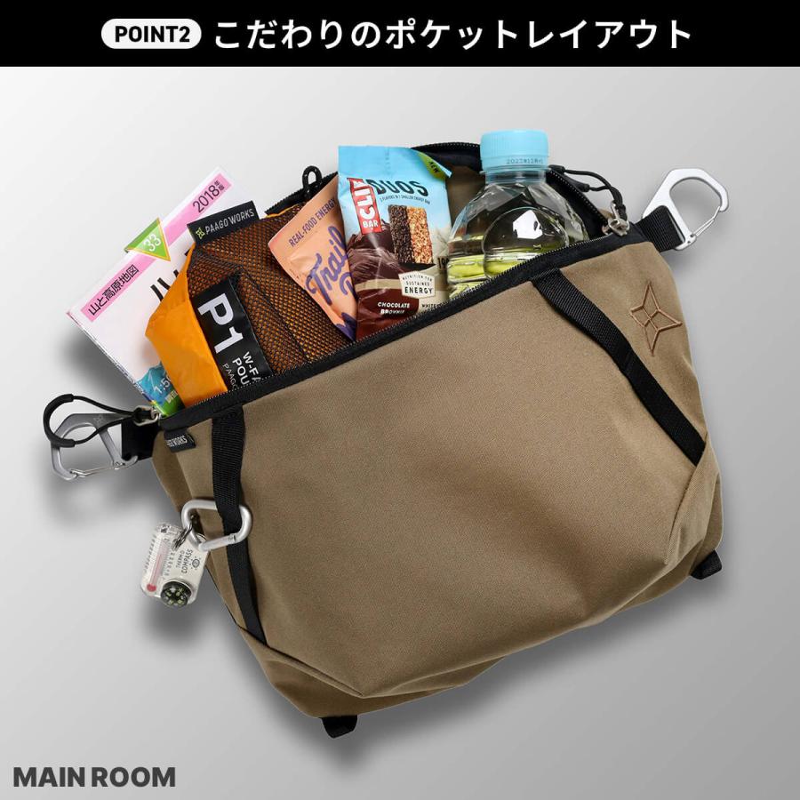 PAAGO WORKS ボディバッグ ウエストポーチ PAAGO WORKS（パーゴワークス） スイッチXL HB503 スイッチ XL SWITCH