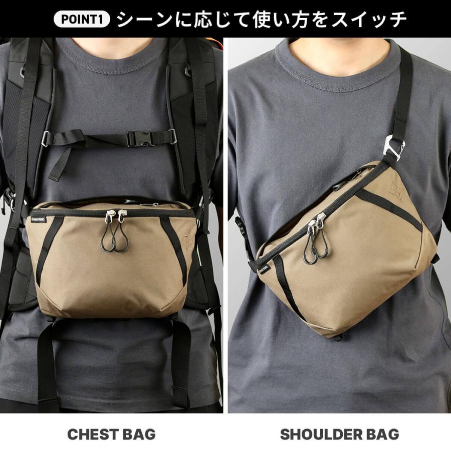 PaaGo WORKS パーゴワークス スイッチ XL EXP SWITCH ベルト ポーチ ヒップバッグ ウエストポーチ トラベル 登山 旅行 2026 春夏の画像
